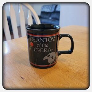 EUC Phantom of the Opera Black Mug